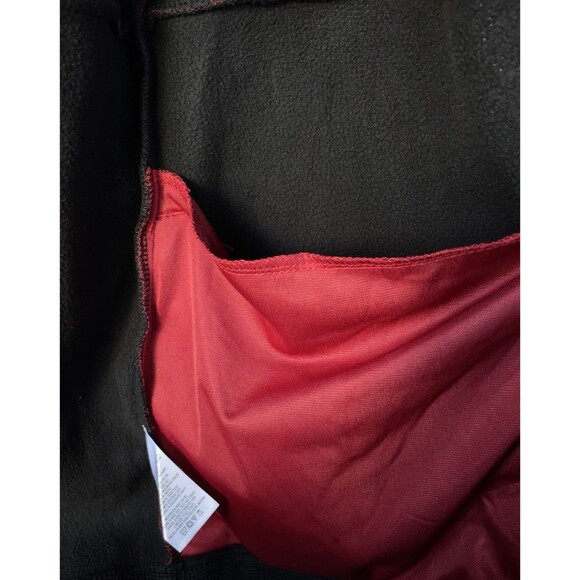 Spyder Men’s Size M Lightweight Full Zip Fleece Insulated Jacket Color Red/Black - Picture 9 of 13